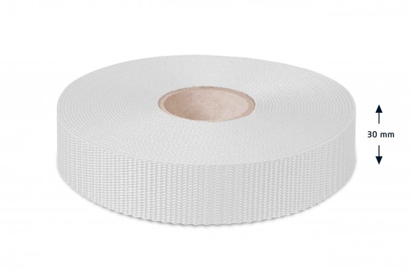 All-purpose webbing, white 8