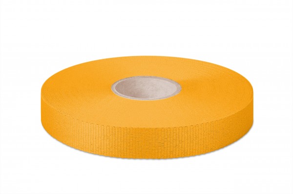 Gros grain ribbon, yellow, 20 mm