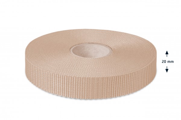 All-purpose webbing, beige 46